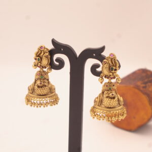 SILVER REPLICA ANTIQUE EAR RINGS